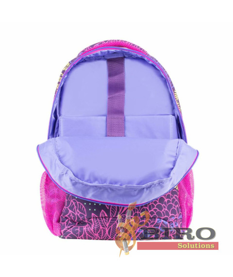 Ghiozdan pentru școală Milan "Fireflies" 21L, 45*30*12 cm, lilac